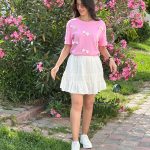 BELİ LASTİKLİ KLOŞ ETEK EKRU