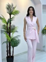 PEMBE YELEK PANTOLON TAKIM (1)