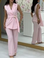 PEMBE YELEK PANTOLON TAKIM (4)