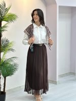 PLİSELİ TÜL UZUN ETEK (1)