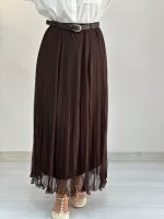 PLİSELİ TÜL UZUN ETEK (2)