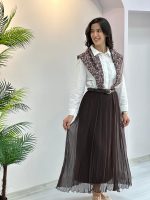 PLİSELİ TÜL UZUN ETEK (4)