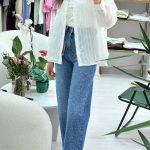 TAŞLI JEAN PANTOLON