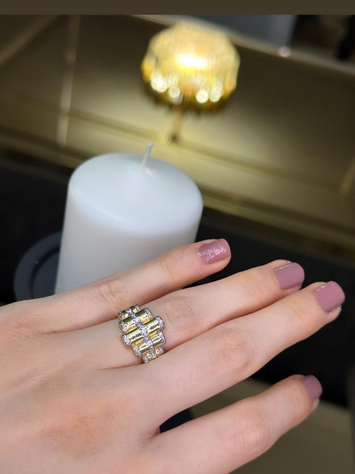 ÇELİK ORANI YÜKSEK KALIN YÜZÜK