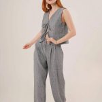 ÖNDEN BAĞLAMALI YELEKLİ TAKIM