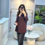 PREMİUM KALİTE ÇİZGİLİ ASTAR DETAYLI CEKET