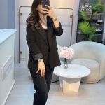 PREMİUM KALİTE ÇİZGİLİ ASTAR DETAYLI CEKET