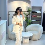 PÜSKÜL DETAYLI CEKET PANTOLON TAKIM