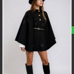 GOLD DÜĞMELİ NAKIŞ DETAYLI PANÇO