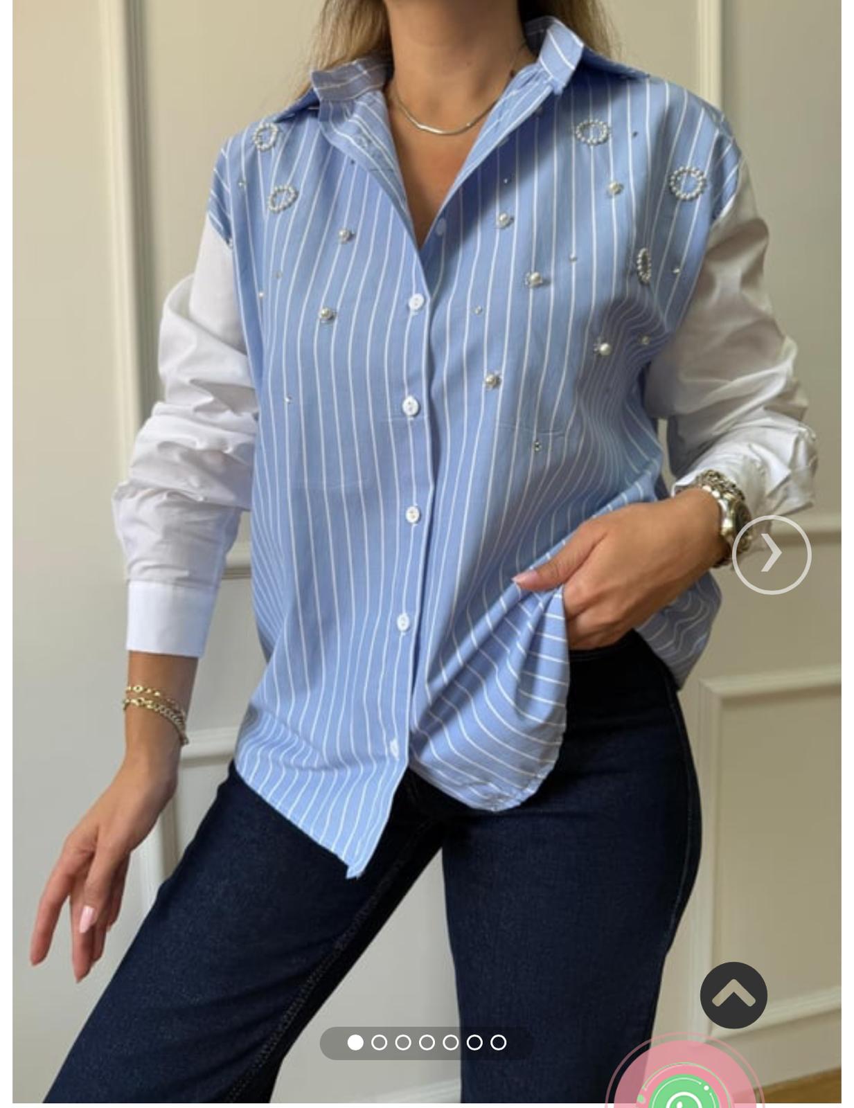 İNCİ DETAYLI ceket