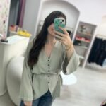 MİNT YEŞİLİ SİYAH DÜĞMELİ İNCE DOKULU YAZLIK TUNİK