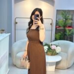 BELDEN LASTİKLİ İNCECİK TULUM -acı kahve